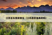 江苏玉石翡翠原石（江苏翡翠是真的吗）