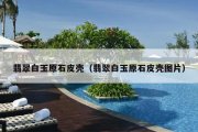翡翠白玉原石皮壳（翡翠白玉原石皮壳图片）