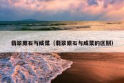 翡翠原石与咸菜（翡翠原石与咸菜的区别）