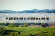 珙县翡翠毛料原石（翡翠原石毛料市场）