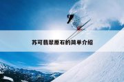 苏可翡翠原石的简单介绍
