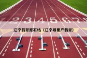 辽宁翡翠原石枯（辽宁哪里产翡翠）