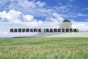 南昌翡翠原石购买（南昌翡翠交易市场）