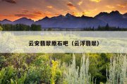 云安翡翠原石吧（云浮翡翠）