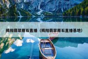 揭阳翡翠原石直播（揭阳翡翠原石直播基地）