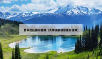 翡翠团队原石视频（大师讲解翡翠原石视频）
