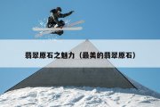 翡翠原石之魅力（最美的翡翠原石）